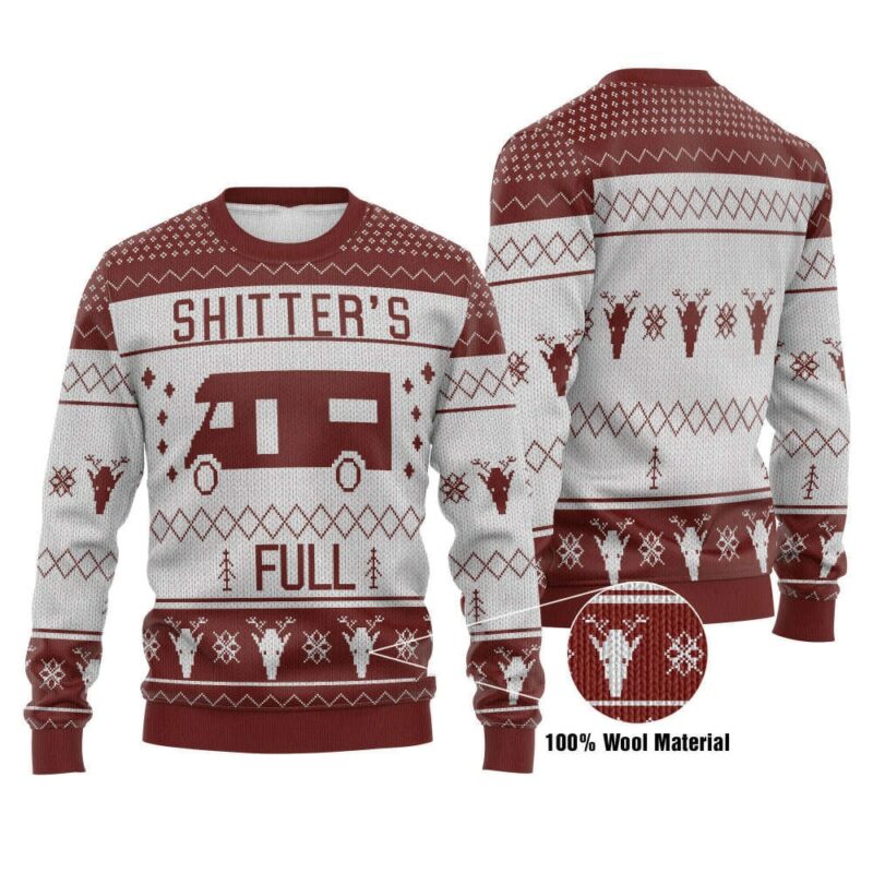 Shitter’s full Christmas sweater