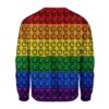 Among Us Gay Pride Christmas Sweater