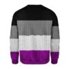 Asexual Pride Flag Christmas Sweater