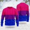 Bisexual Flag Ugly Christmas Sweater