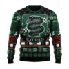 C Slytherin Round The Christmas Tree Christmas Sweater