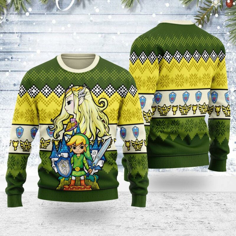 Christmas Sweater Art from The Wind Waker 02