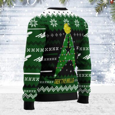 Christmas Sweater Star Trek The Halls