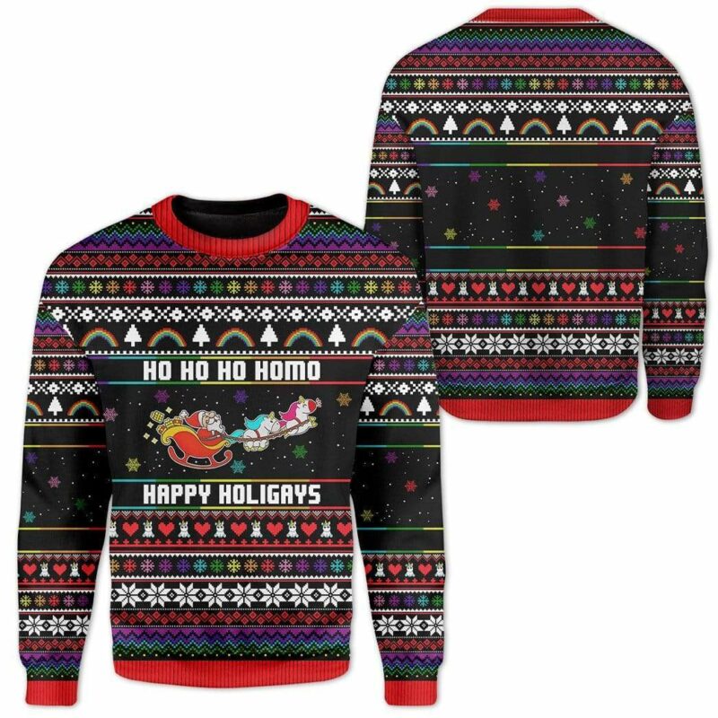 Custom Ugly Christmas Santa Sweater Jumper