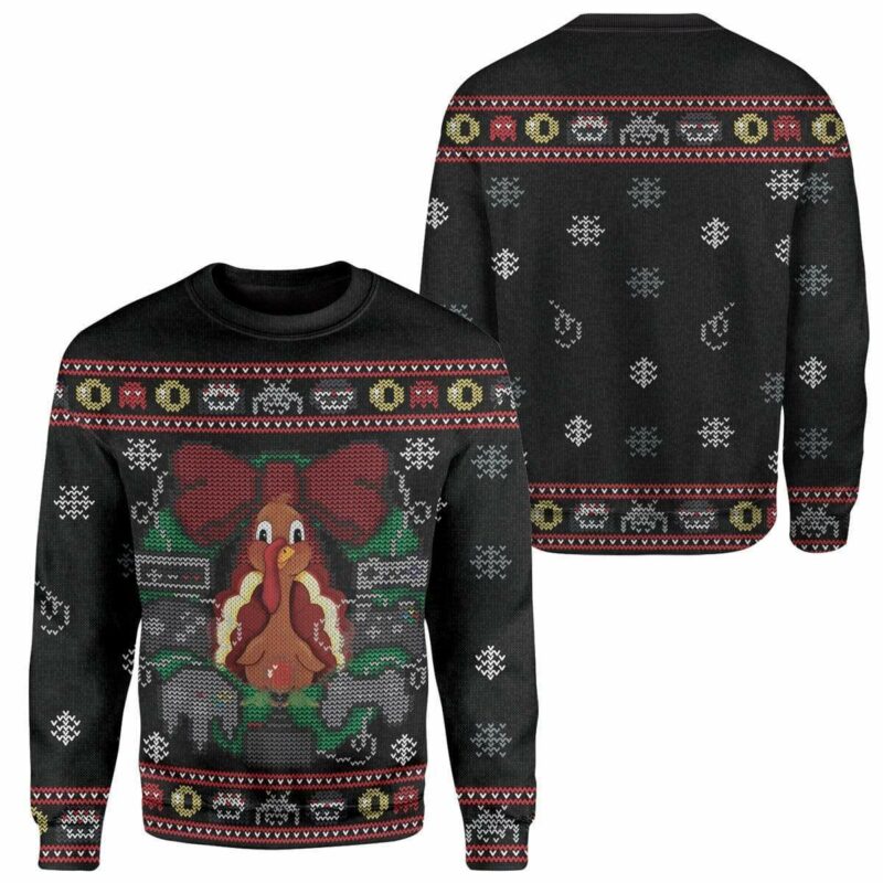 Custom Ugly Christmas Turkey Sweater Jumper