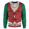 Custom Ugly Cosplay Santa Claus Christmas Sweater Jumper