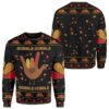 Custom Ugly Gobble Christmas Sweater Jumper