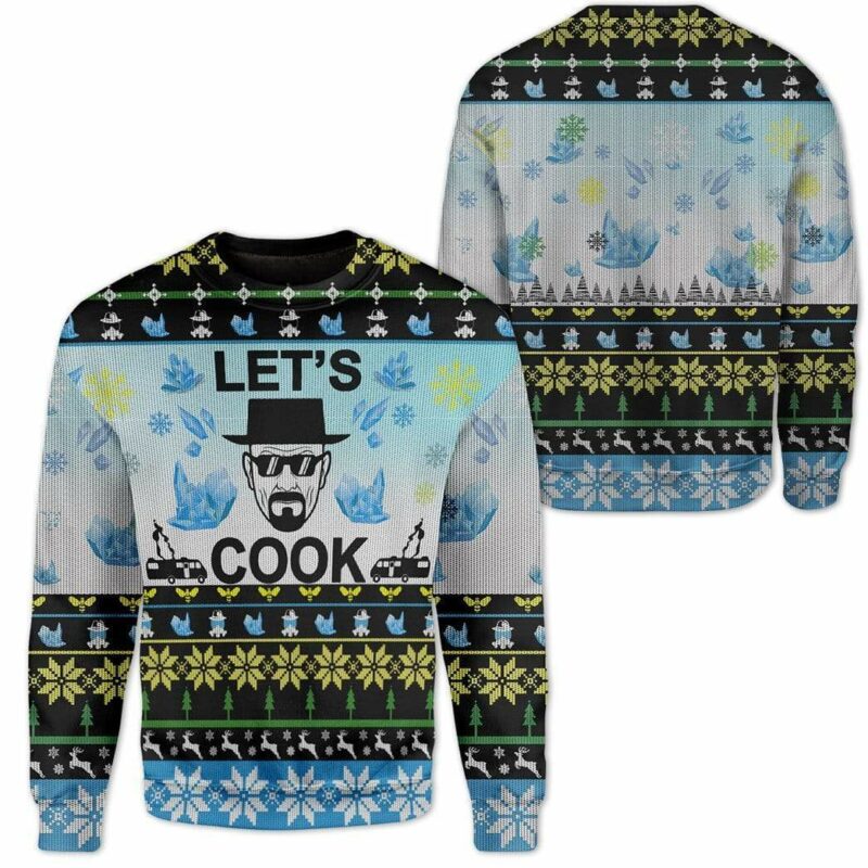 Custom Ugly Let's Cook Christmas Sweater Jumper