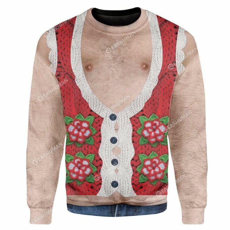 Custom Ugly Santa Christmas Sweater Jumper