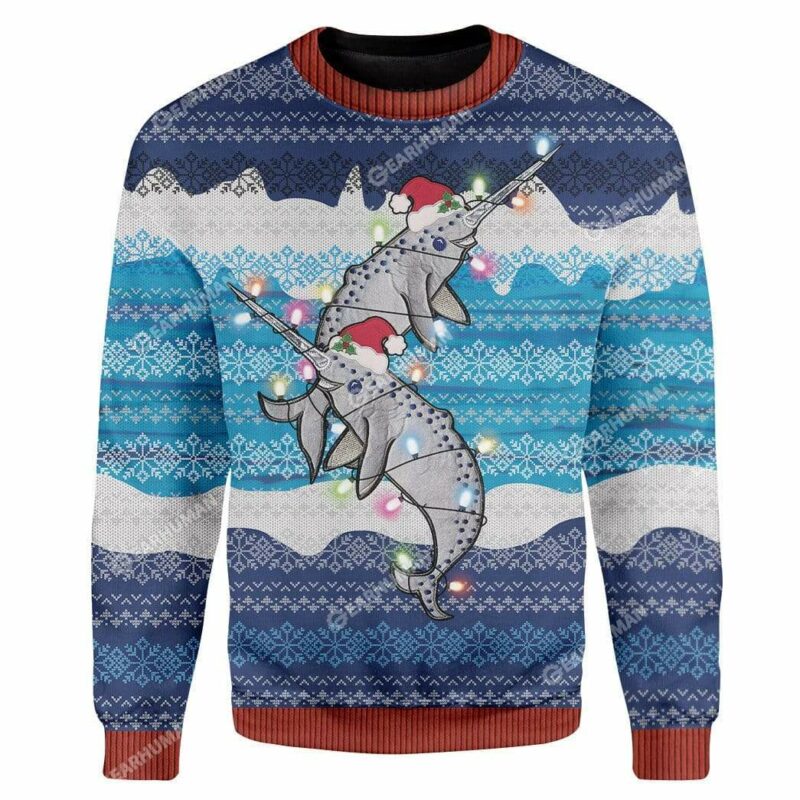 Custom Ugly Sea Creatures Christmas Sweater Jumper