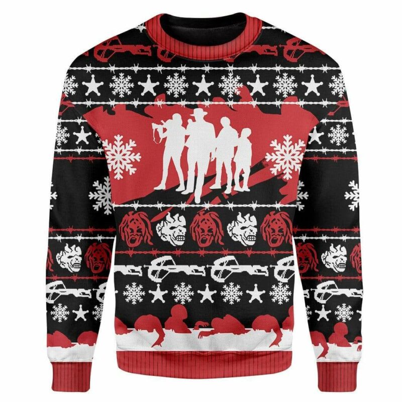 Custom Ugly Zombieland Christmas Sweater Jumper