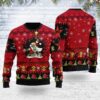 Armed and Dangerous Red Gobbo Iconic Ugly Christmas Sweater