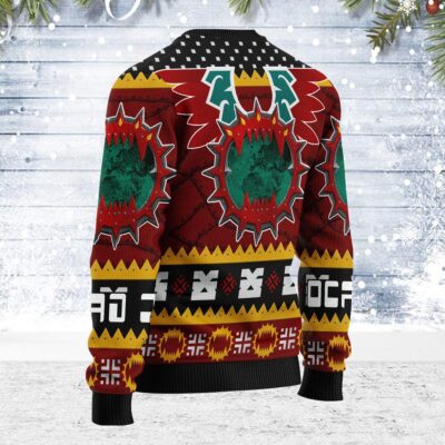 Chaos Space Marine World Eaters Iconic Ugly Christmas Sweater