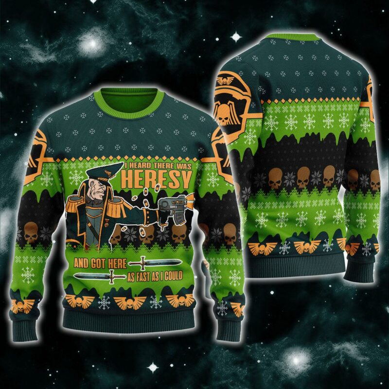 Colonel Commissar Ibram Gaunt Iconic Ugly Christmas Sweater