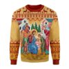 Jesus Christ and The Children Christmas Sweater