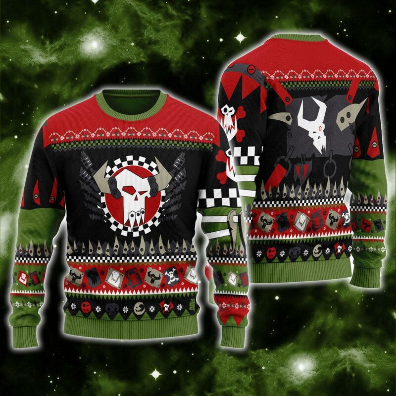 Orks Iconic Ugly Christmas Sweater