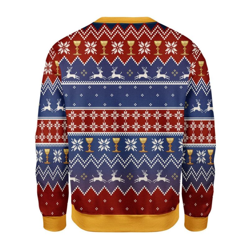 Prayer in the Garden Artwork Christmas Sweater