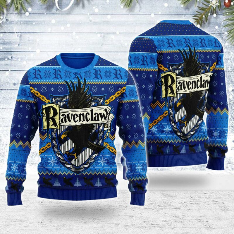 Rockin Ravenclaw Christmas Sweater