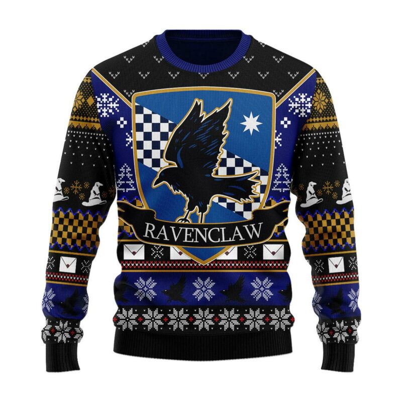 Run Ravenclaw Run Christmas Sweater