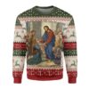 The Divine Physician Artwork Christmas Sweater