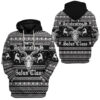 3D Antichristmas Satan Claus Ugly Christmas Sweater Custom Hoodie Apparel