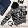 3D Antichristmas Satan Claus Ugly Christmas Sweater Custom Hoodie Apparel