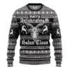 3D Antichristmas Satan Claus Ugly Christmas Sweater Custom Sweatshirt Apparel