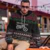 3D Biker Dad Braaap Ugly Christmas Sweater Tshirt Hoodie Apparel