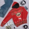 3D Christmas Pug Dog Ugly Sweater Custom Hoodie Apparel