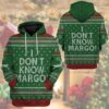 3D I Dont Know Margo National Lampoon Christmas Vacation Ugly Sweater Custom Tshirt Hoodie Apparel