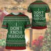 3D I Dont Know Margo National Lampoon Christmas Vacation Ugly Sweater Custom Tshirt Hoodie Apparel