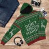 3D I Dont Know Margo National Lampoon Christmas Vacation Ugly Sweater Custom Tshirt Hoodie Apparel