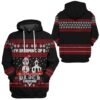 3D Im Dreaming Of A Black Christmas Ugly Christmas Sweater Custom Hoodie Apparel