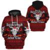 3D Merry Antichristmas Satan Claus Ugly Xmas Sweater Custom Hoodie Apparel