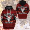 3D Merry Antichristmas Satan Claus Ugly Xmas Sweater Custom Hoodie Apparel