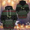 3D Quarantini Ugly Christmas Sweater Custom Tshirt Hoodie Apparel