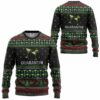 3D Quarantini Ugly Christmas Sweater