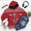 3D Santa Claus Jolly Ugly Sweater Custom Hoodie Apparel