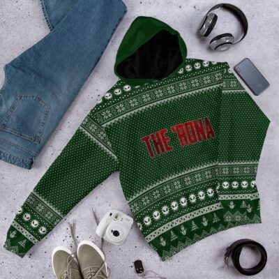 3D The Rona Virus Ugly Christmas Sweater Custom Tshirt Hoodie Apparel