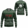 3D The Rona Virus Ugly Christmas Sweater