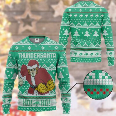 3D Thundercats Ugly Christmas Sweater Custom Tshirt Hoodie Apparel