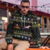 3D Unicorn Xmas Ugly Christmas Sweater Custom Hoodie Apparel