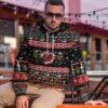 3D Xmas Firefighter Ugly Christmas Sweater Custom Hoodie Apparel