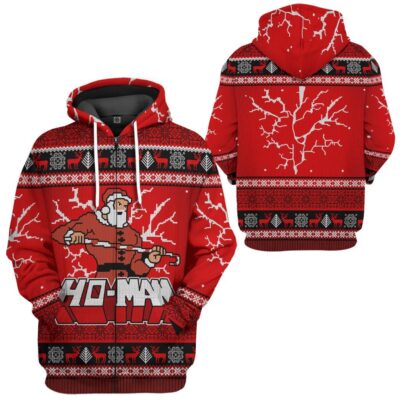 MAN Ugly Christmas Sweater Custom Tshirt Hoodie Apparel