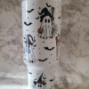 Halloween Ghost Tumbler , 40 oz tumbler with straw. gift for her, ice coffee cup, birthday gift for friend, gift for mom