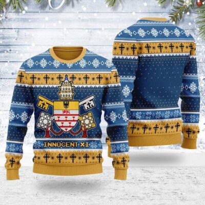 Innocent XI Coat Of Arms Ugly Christmas Sweater