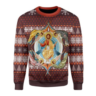 Jesus Orthodoxy Christmas Sweater