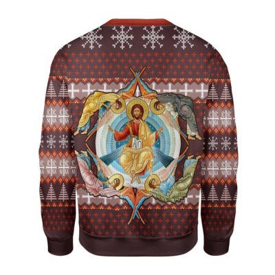 Jesus Orthodoxy Christmas Sweater