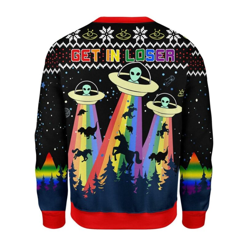 LGBT Alien Christmas Sweater