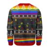 LGBT Dragon Christmas Tree Christmas Sweater